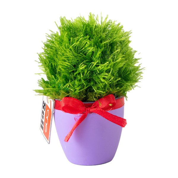 سبزه مصنوعی مدل گلدانی کد 441
