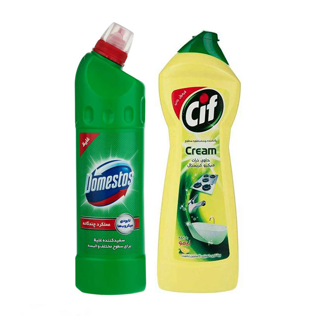 کرم پاک کننده چند منظوره سیف و سفید کننده سطوح دامستوس 1500 گرمی