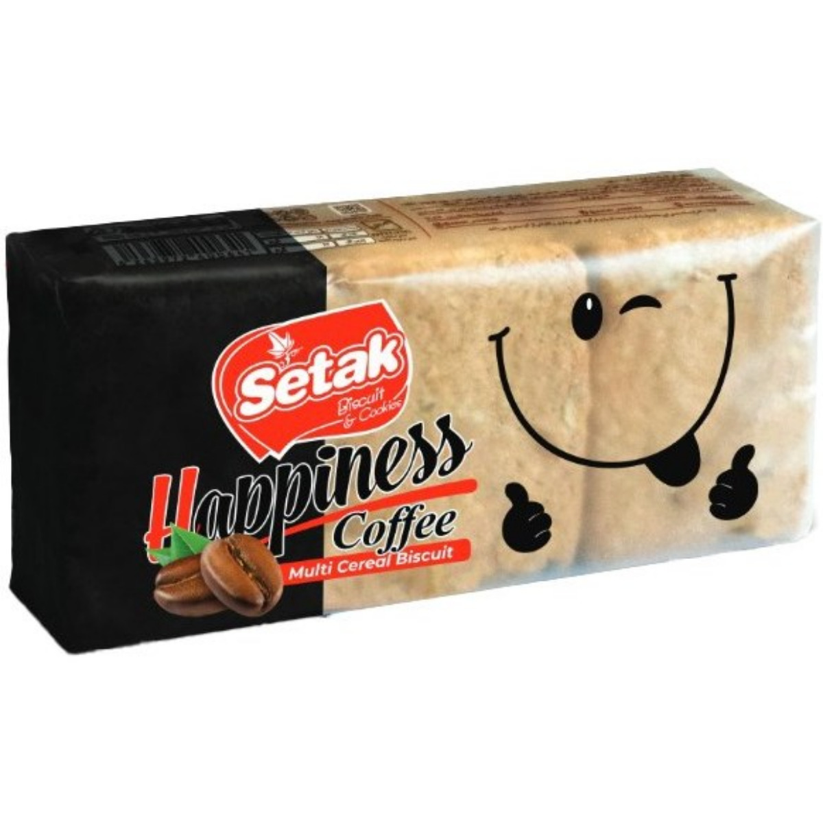 بیسکویت با غلات کامل با پودر قهوه ستاک 200 گرمی