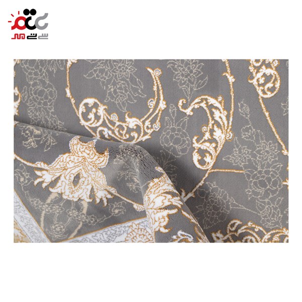 فرش ماشینی طرح سیلور کد 1406
