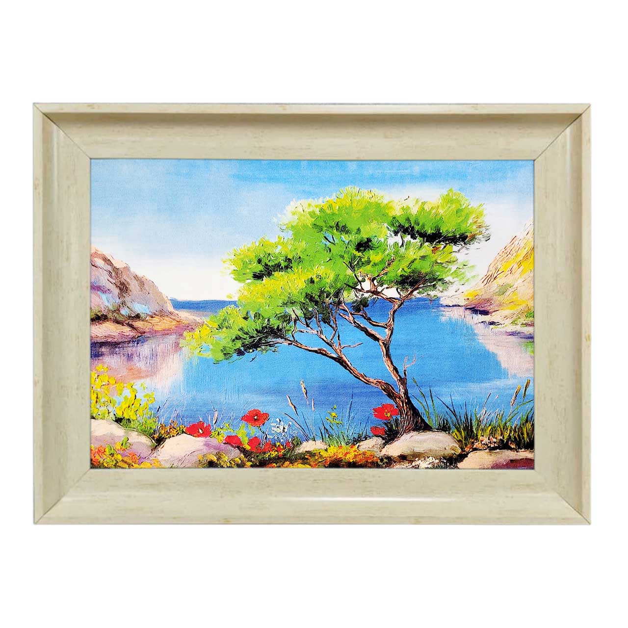 تابلو فرش با زیبا ترین قاب