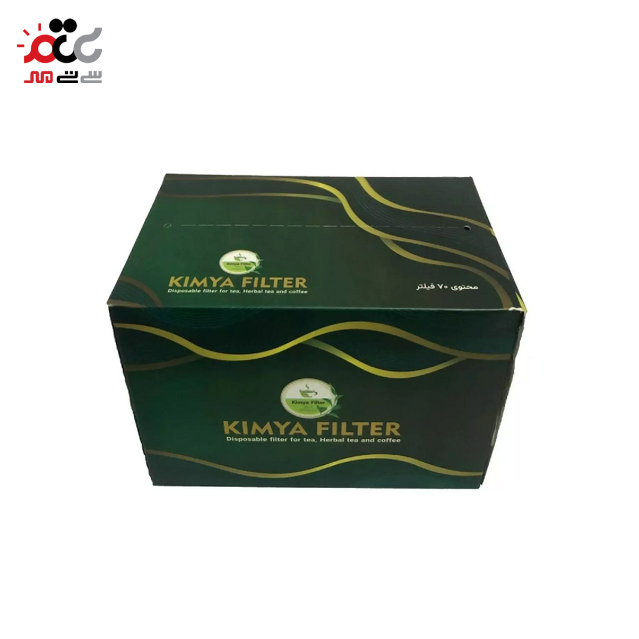 فیلتر چای کیمیا مدل KM بسته 70 عددی