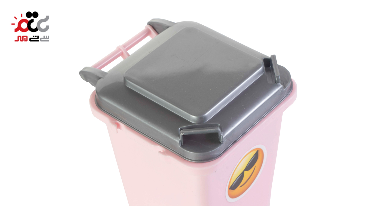 سطل پلاستیکی طرح ایموجی سایز کوچک