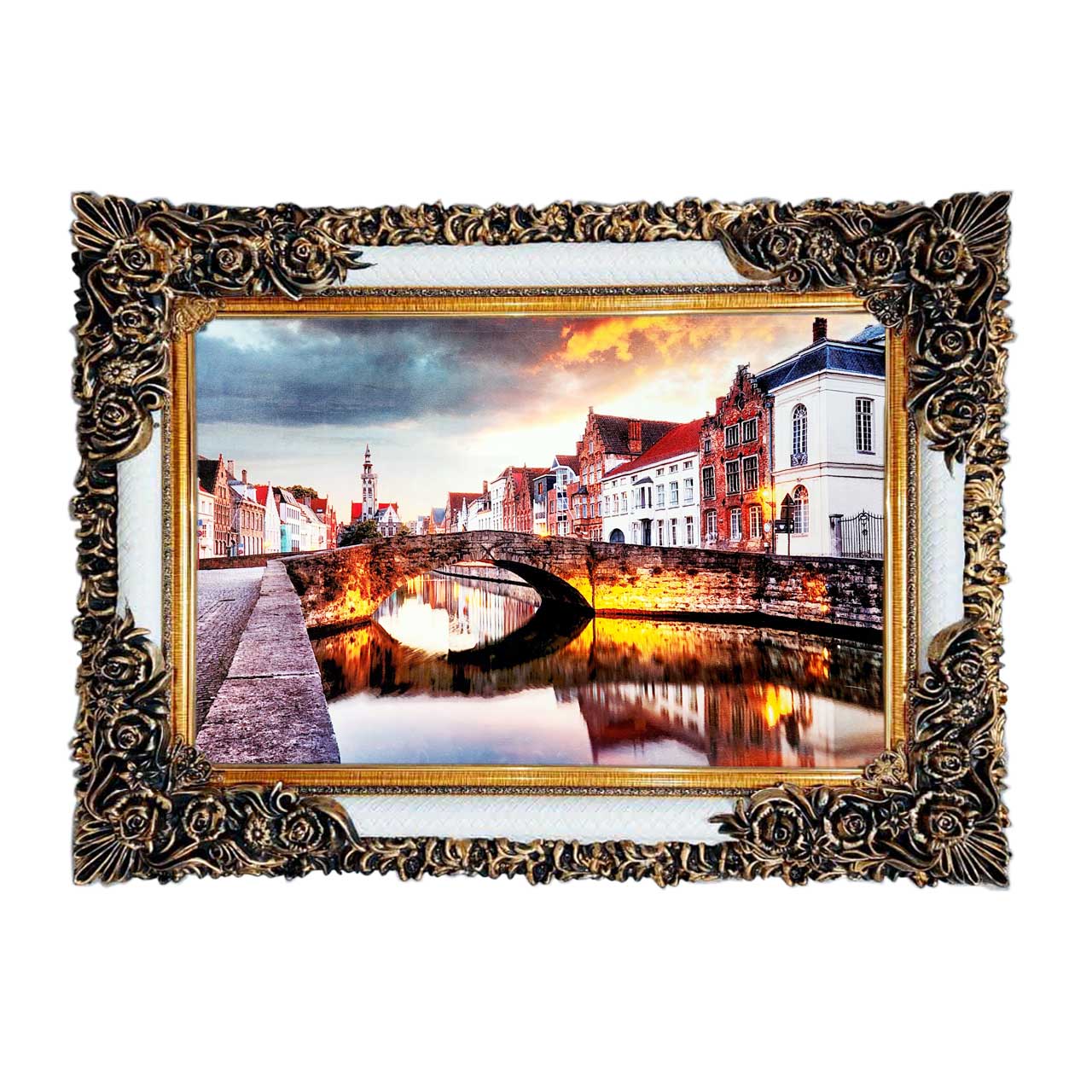 تابلو فرش با زیبا ترین قاب