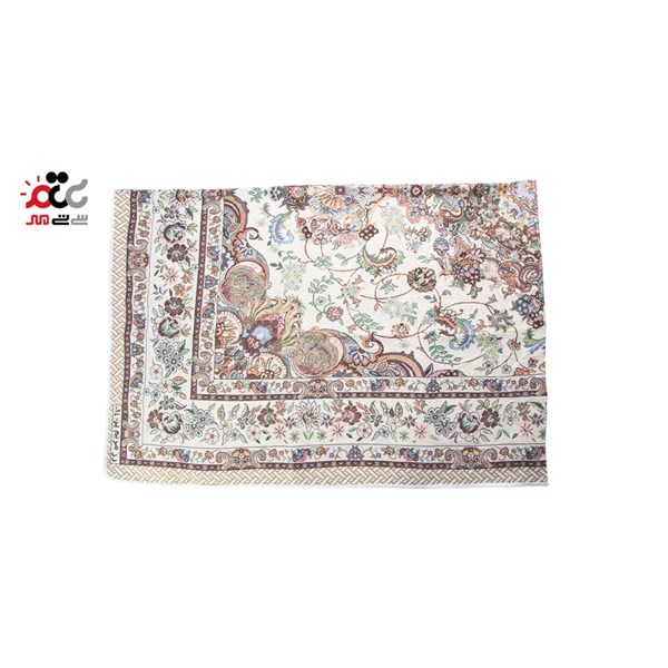 روفرشی رز مریم طرح مخمل زردار کد 06