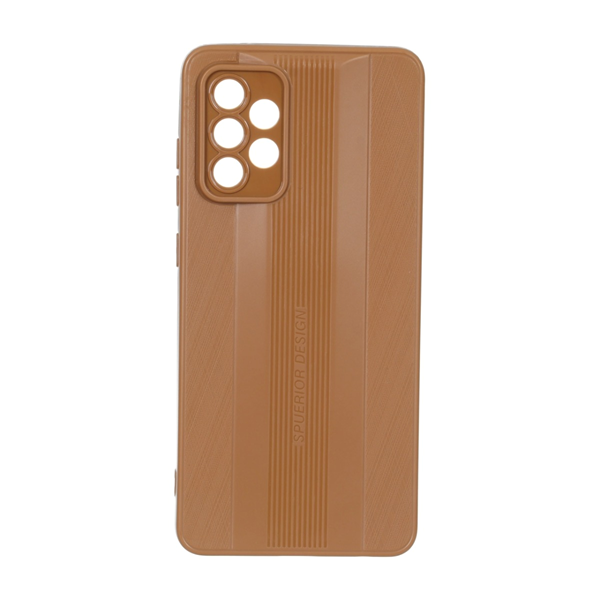 قاب Spuerior Design محافظ لنزدار Samsung Galaxy A72 - عسلی