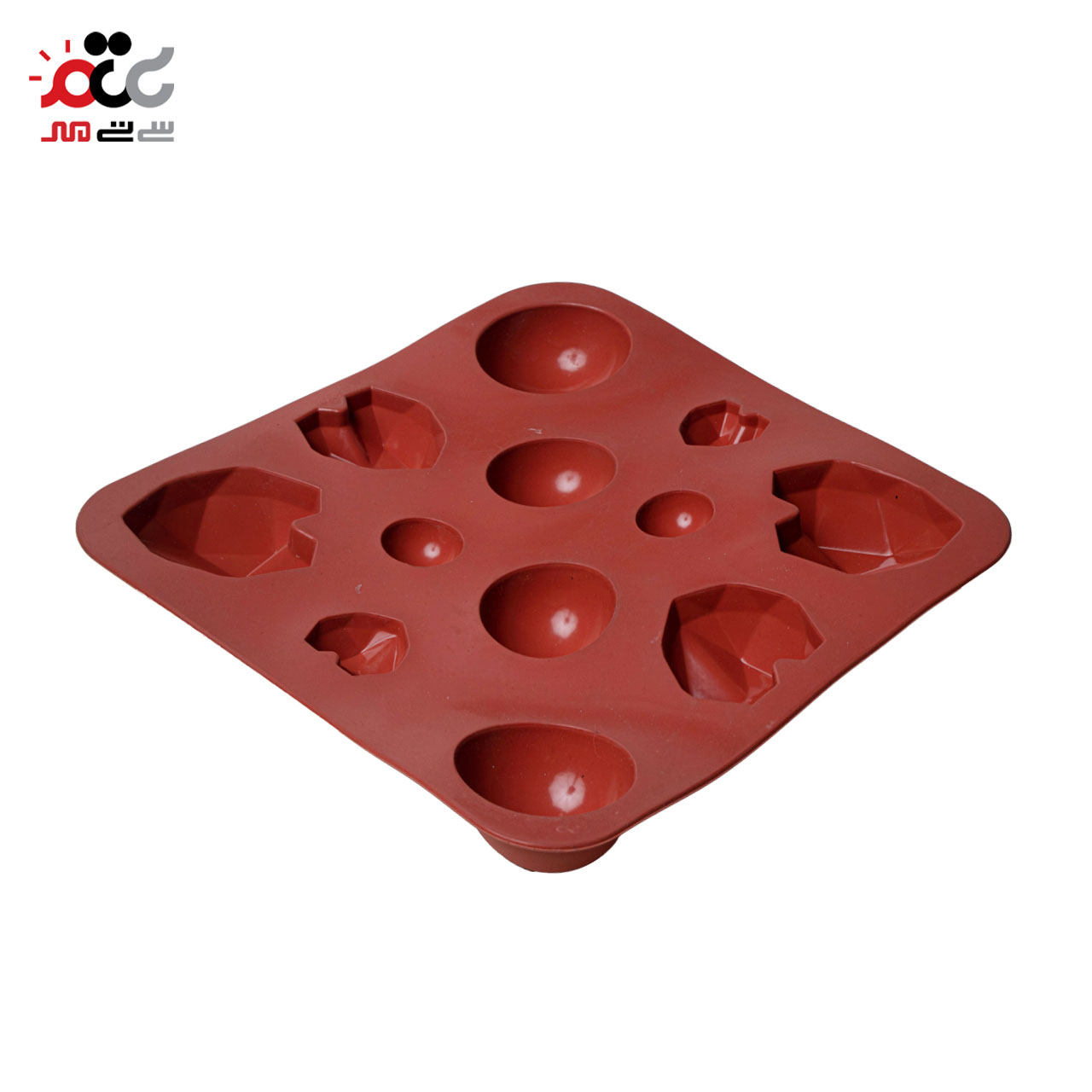 قالب کیک و ژله سیلیکونی مدل قلب سوپرایز و دایره جور