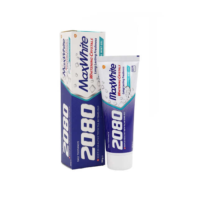 بهترین خمیردندان مکس وایت 2080 سفید کننده 100 گرمی