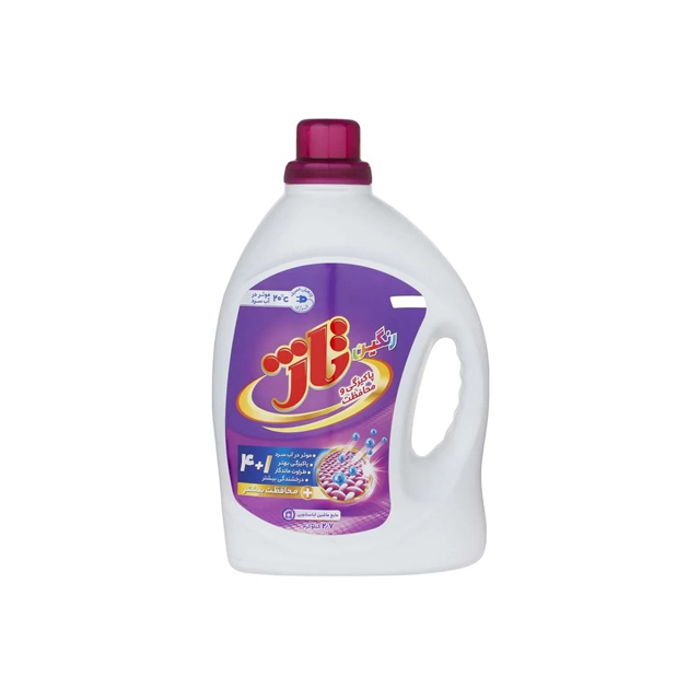 مایع لباسشویی تاژ  مخصوص لباسهای رنگی 2700 گرمی