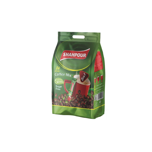 کافی میکس 3 در 1 با استویا شاهپور 24 عددی