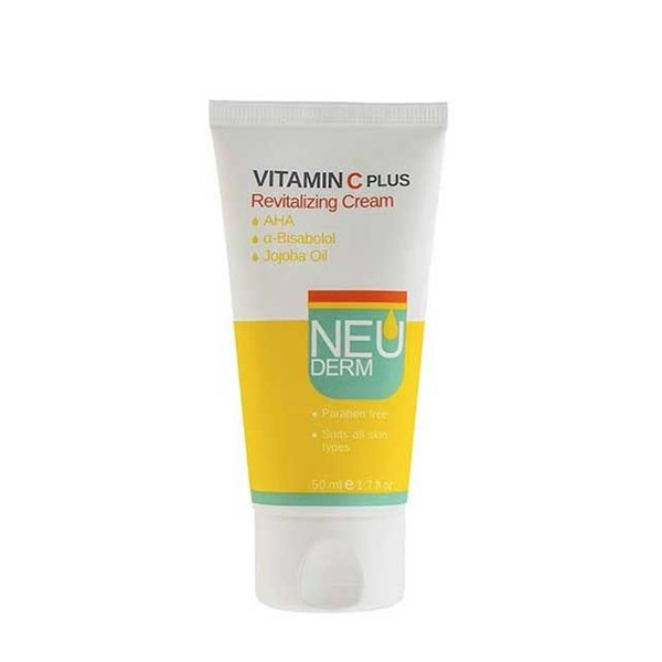 کرم روشن کننده نئودرم مدل Vitamin C Plus حجم 50 میلی لیتری