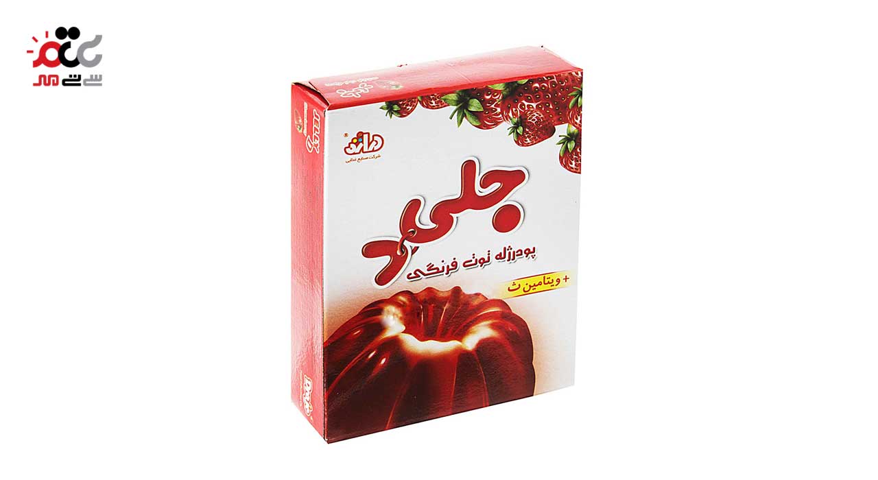 پودر ژله توت فرنگی دراژه 100 گرمی