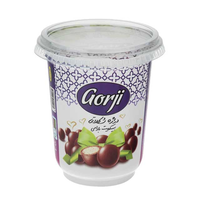 دراژه شکلاتی با بیسکویت بادامی گرجی 120 گرمی