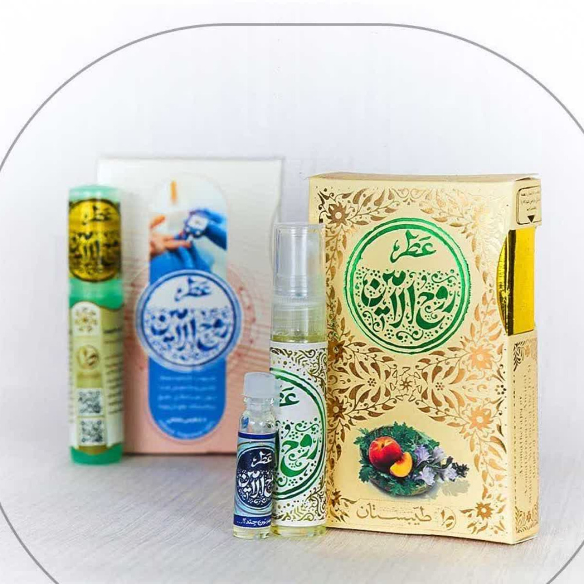 عطر جیبی طبیب مدل روح الامین حجم 1 میلی لیتری