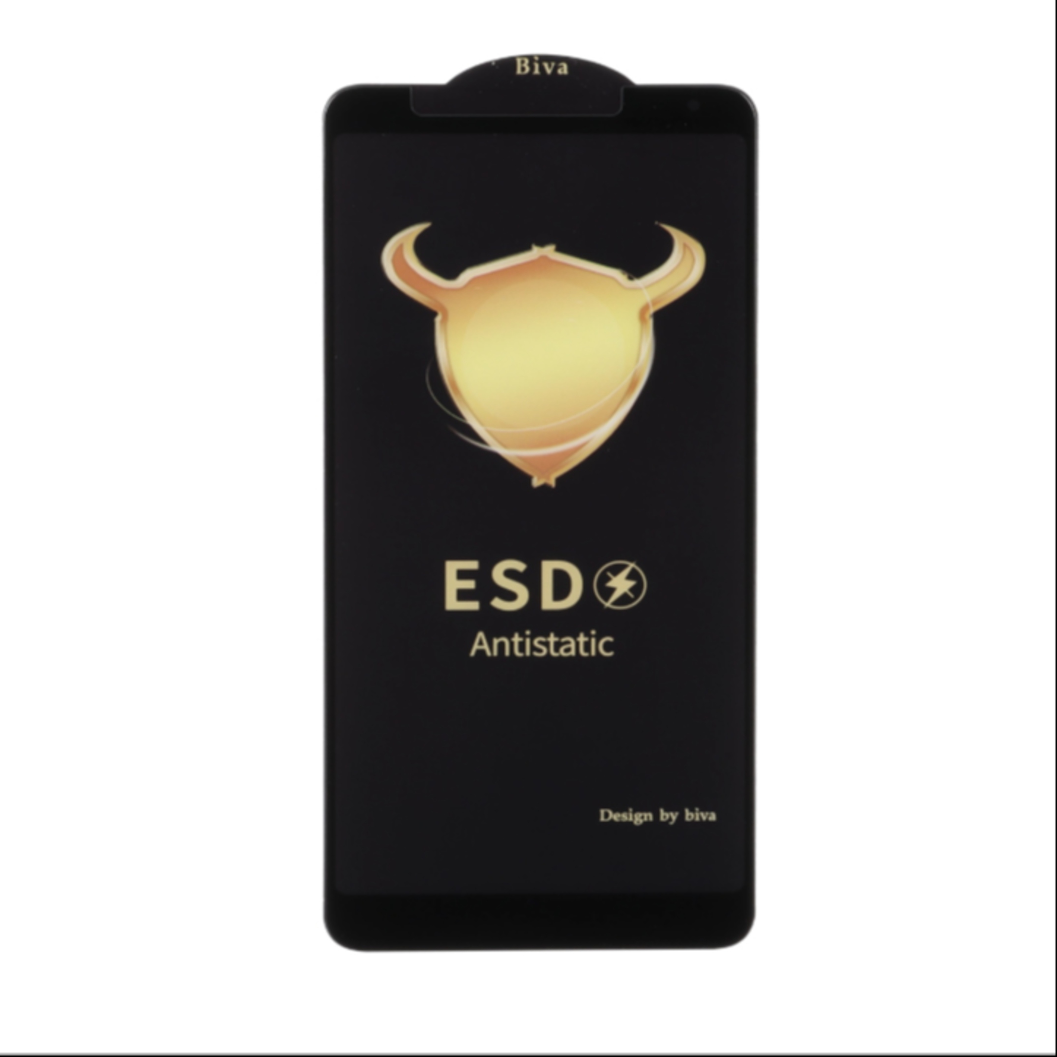 محافظ صفحه نمایش شیشه ای Full Cover - ESD AntiStatic - Biva مدل Xiaomi Redmi 5 (بدون پک) - مشکی