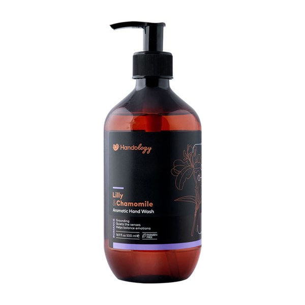 مایع دستشویی هندولوژی مدل Lilly and Chamomile حجم 500 میلی لیتر ی