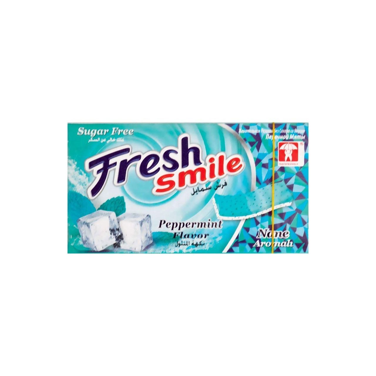 آدامس بدون شکر نعنا یخ فرش اسمایل 14 گرمی