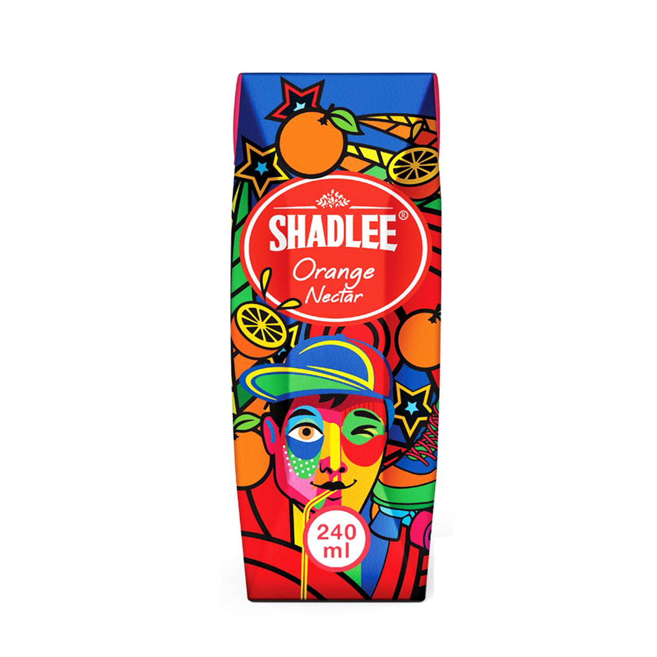 آبمیوه نکتار پرتقال شادلی 240 میلی لیتری