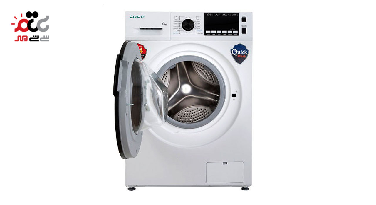 ماشین لباسشویی کروپ مدل WFT-29417 WT ظرفیت 9 کیلوگرم