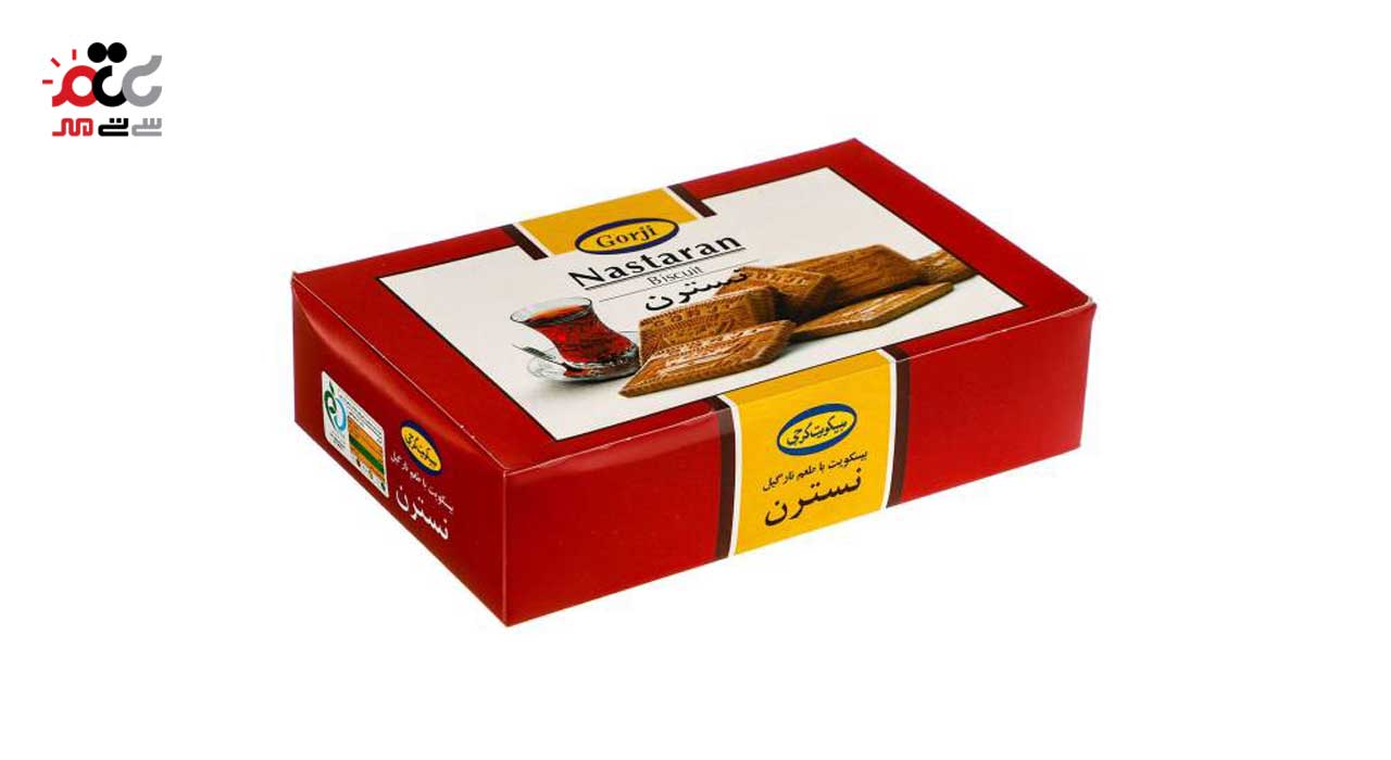 بیسکویت نارگیلی نسترن گرجی 380 گرمی