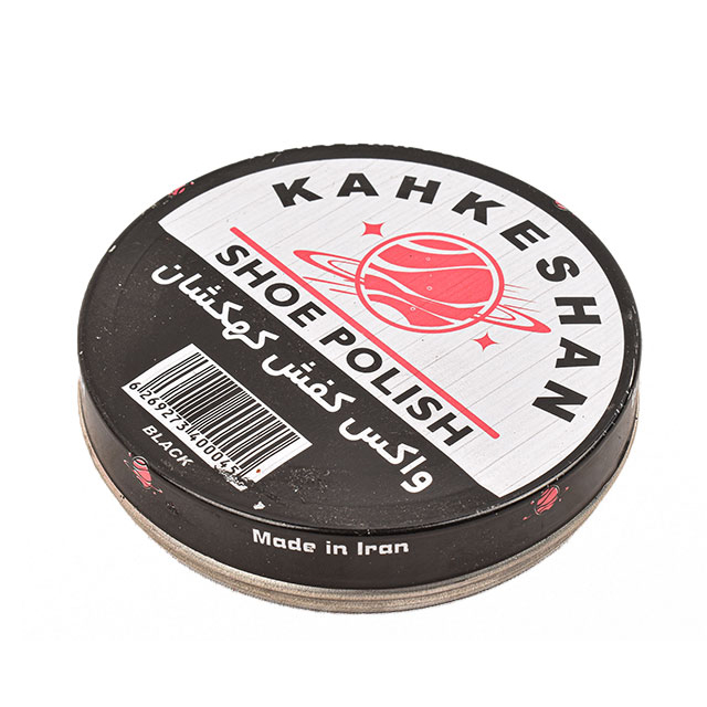 واکس کفش مشکی کهکشان 100 گرمی