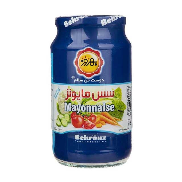 سس مایونز با چربی کاهش یافته بهروز 900 گرمی