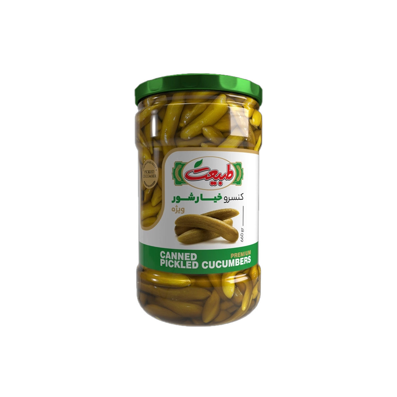 خیارشور ممتاز طبیعت 660 گرمی