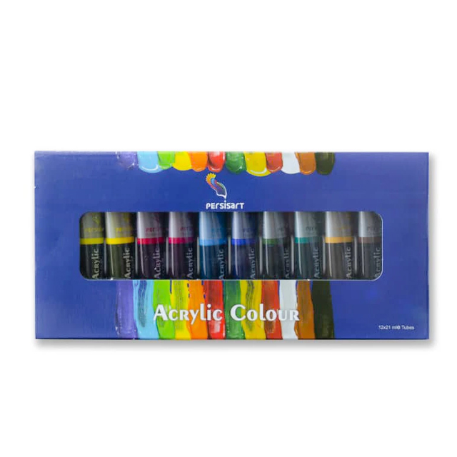 ست رنگ اکریلیک پرسیس آرت