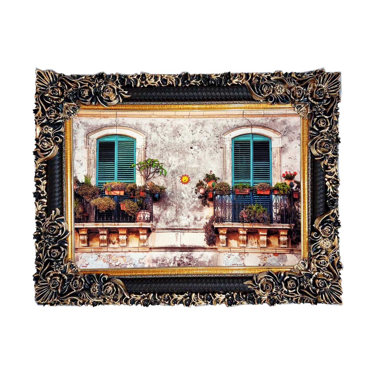 تابلو فرش با زیبا ترین قاب