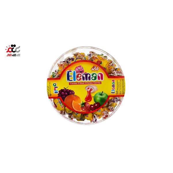 تافی مغزدار المان با طعم میوه ای دراژه 1000 گرمی