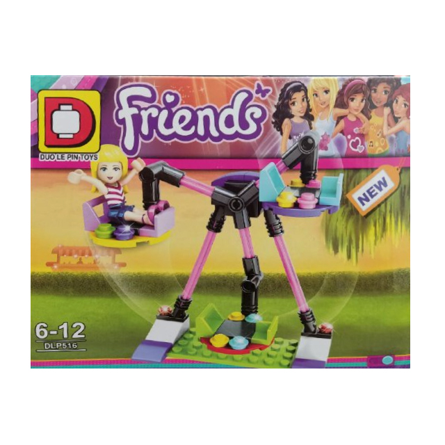 ساختنی لگو دخترانه مدل چرخ فلک