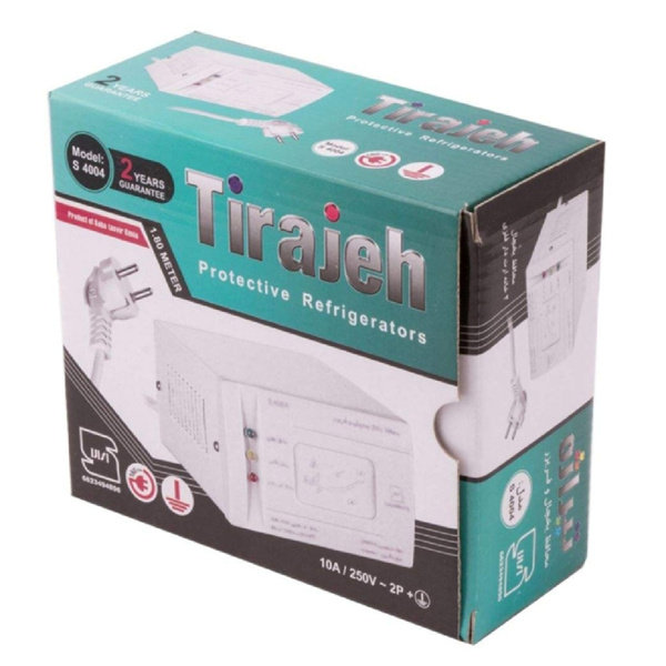محافظ ولتاژ یخچال و فریزر تیراژه مدل S4004