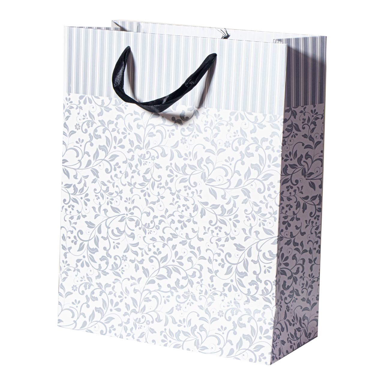 ساک دستی گلاسه طرح برگ