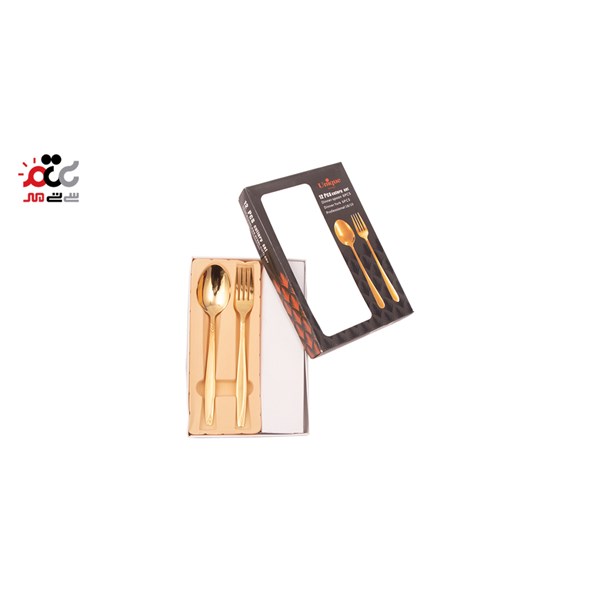 ست قاشق و چنگال یونیک بسته 12 عددی کد 2419