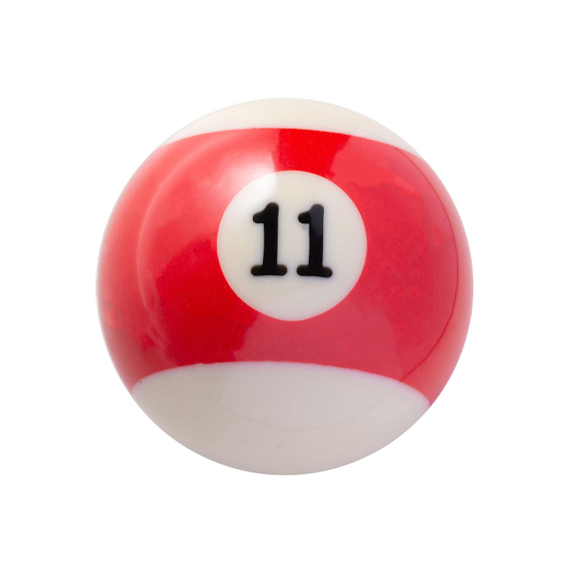 توپ بیلیارد قرمز مدل تکی شماره 11