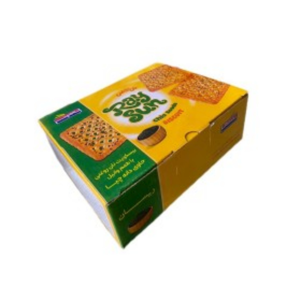 بیسکویت نان روغنی با دانه چیا سالمین 500 گرمی