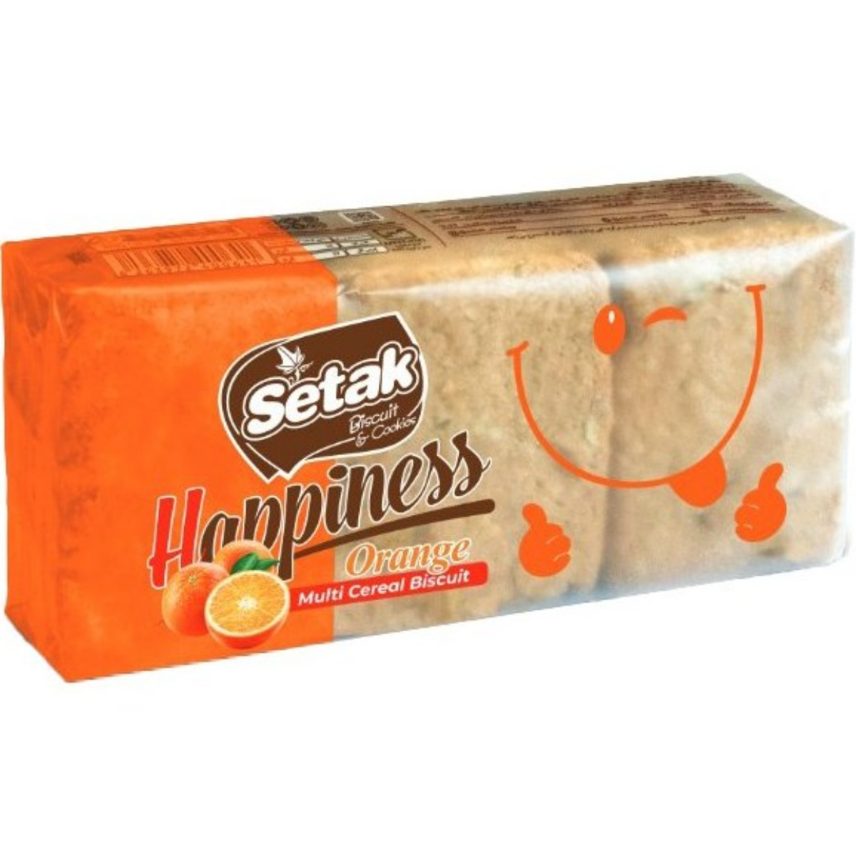 بیسکویت با غلات کامل پرتقالی ستاک 200 گرمی