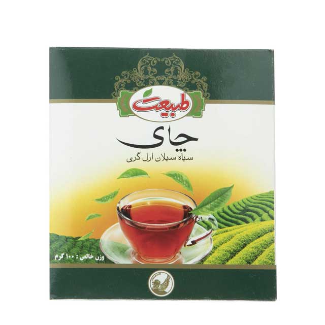 چای عطری ارل گری طبیعت 100 گرمی