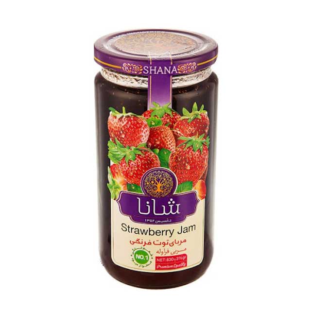 مربا توت فرنگی شانا 570 گرمی