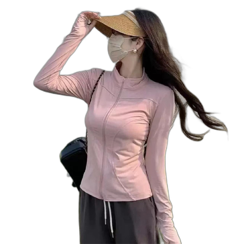 سویشرت وارداتی اسپاندکس زنانه فینگردار کد۸۹