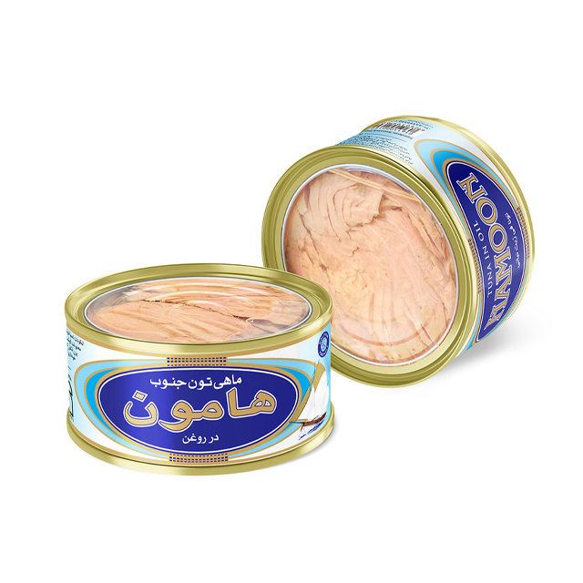 کنسرو تن ماهی در روغن هامون 180 گرمی
