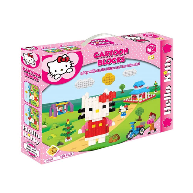 ساختنی پویا مدل  هلو کیتی 360قطعه ای