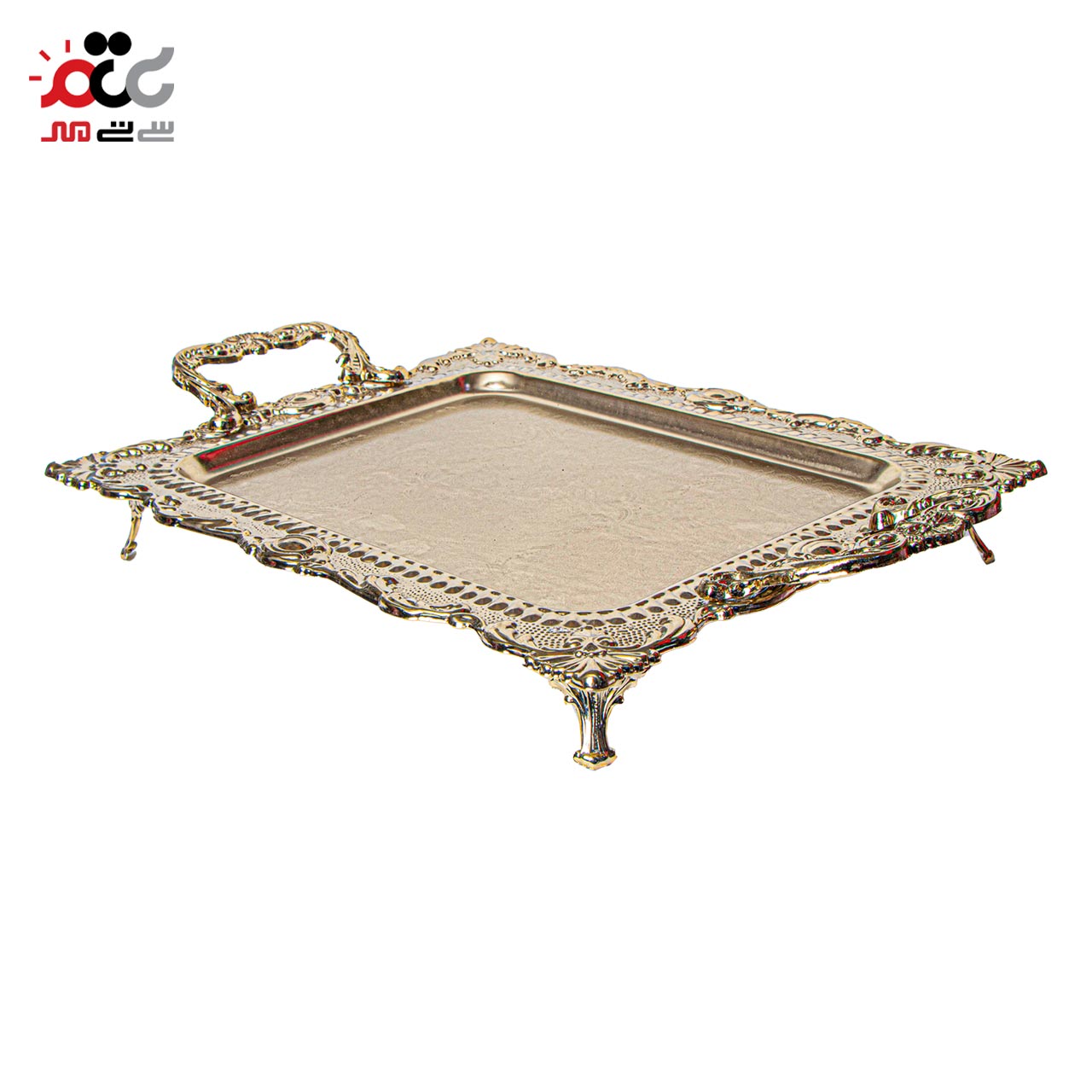 سینی طلایی سایز بزرگ کد 502