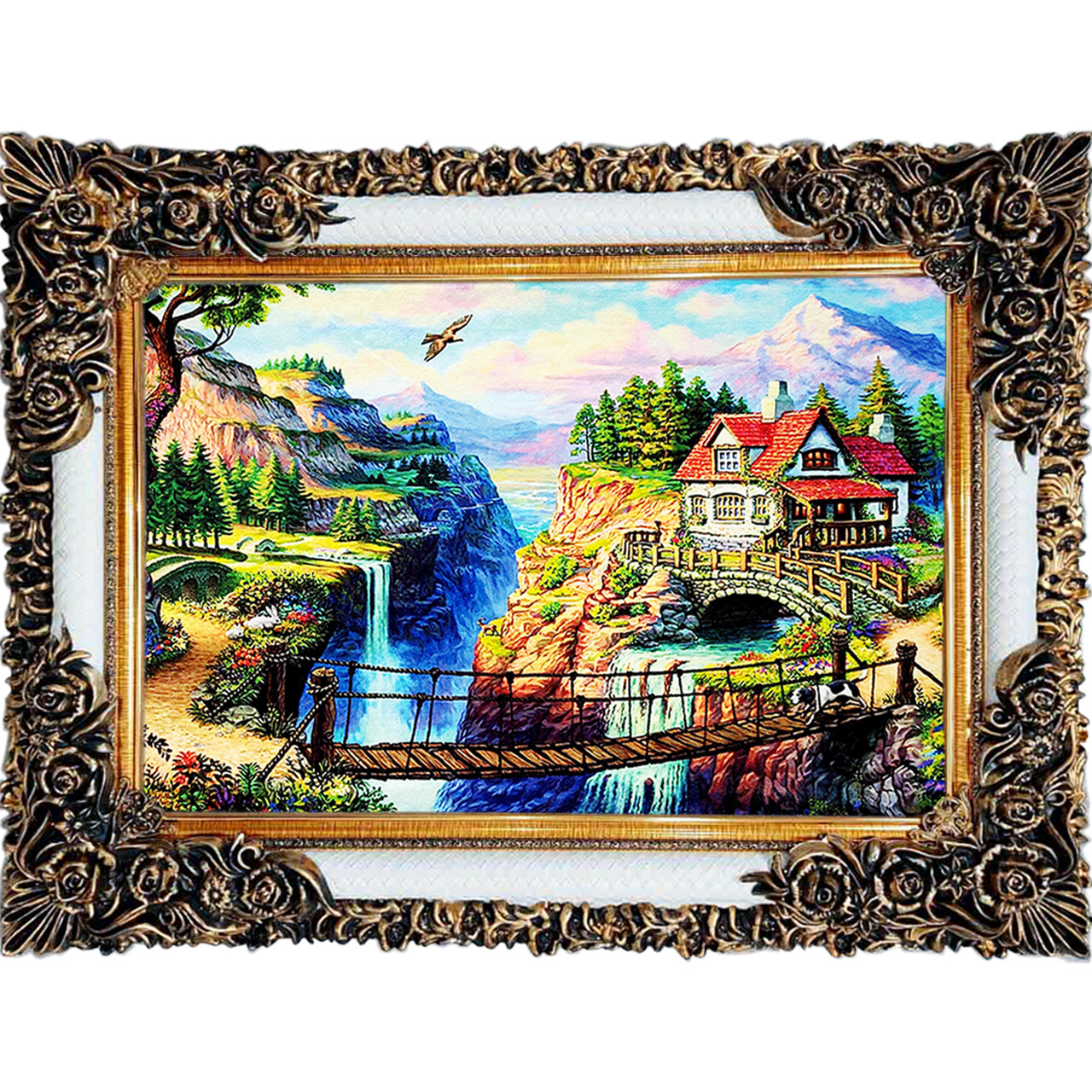 تابلو فرش طرح پل