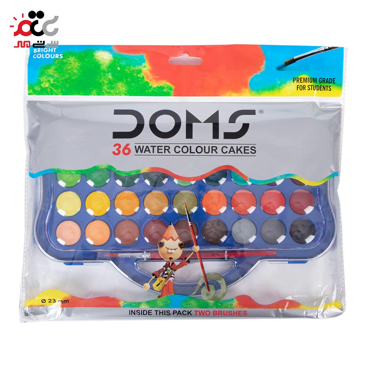 آبرنگ 36 رنگ دامس