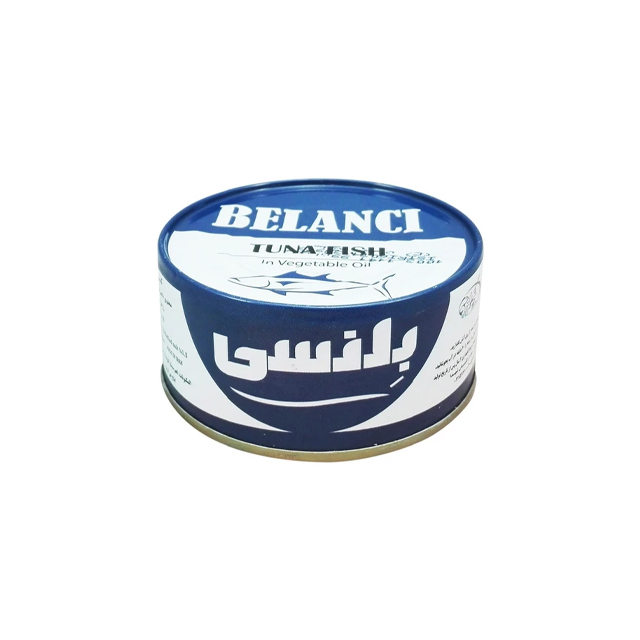 کنسرو ماهی تن در روغن گیاهی بلنسی 180 گرمی