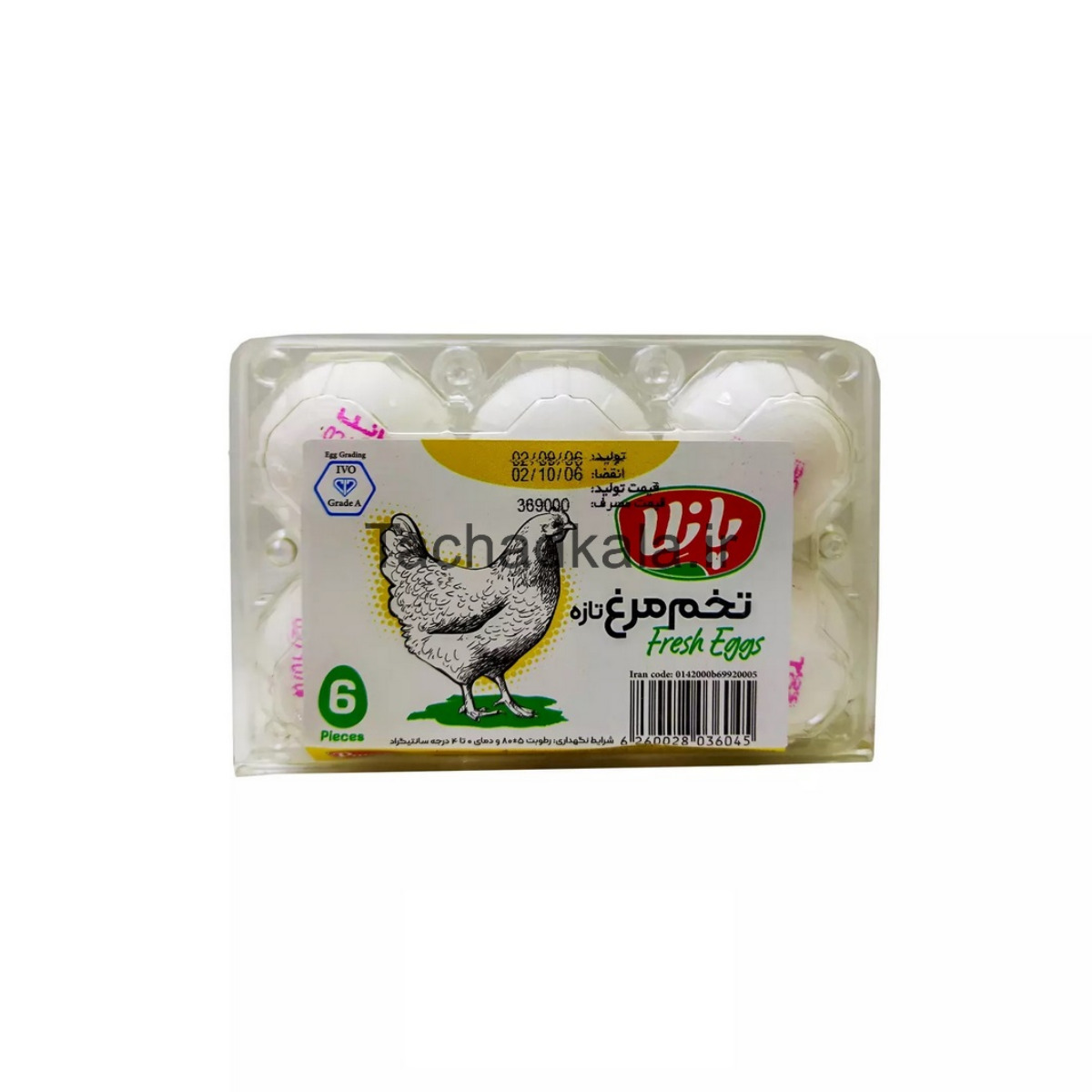 تخم مرغ پانلا 6 عددی