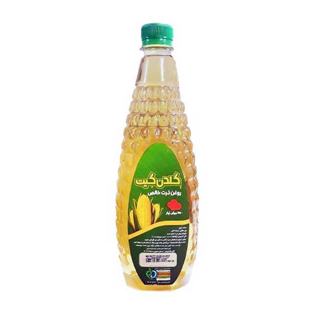 روغن ذرت خالص گلدن گیت 750 میلی لیتری
