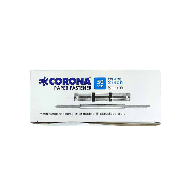 فنر پوشه فلزی کرونا بسته 50 عددی