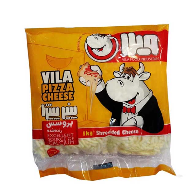پنیر پیتزا رنده شده ویلا 1000 گرمی